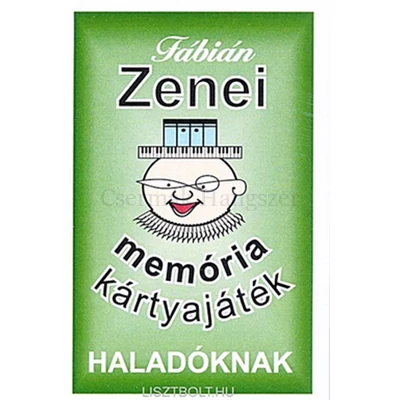 Zenei memória kártyajáték haladóknak