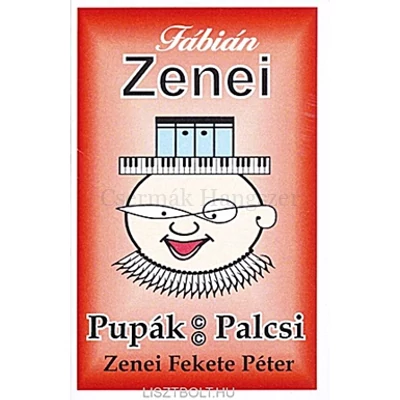 Zenei memória kártyajáték, Pupák Palcsi, Zenei Fekete Péter