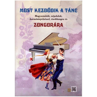 Most kezdődik a tánc, Magyarnóták, népdalok, harmóniajelzéssel, énekhangra és zongorára