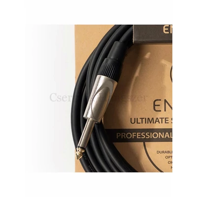 Hangszerkábell J3B, 6,3 mm-es jack-mono-6,3 mm-es, 3 m
