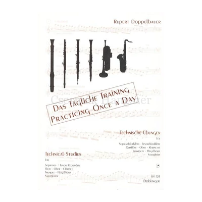 DAS TAGLICHE TRAINING PRACTICING ONCE A DAY FÜR SOPRAN-UND TENORBLOCKF