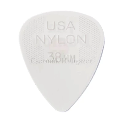Pengető Dunlop nylon tejfehér 0,38