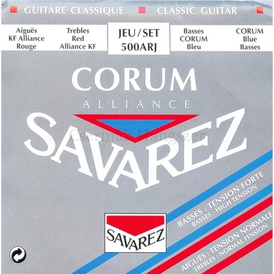 Klasszikus gitárhúrkészlet Savarez Corum Alliance Red-Blue  500ARJ