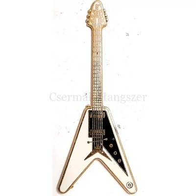 Kitűző, Elektromos gitár Flying V.