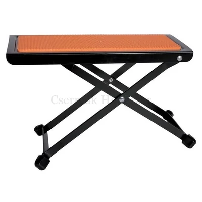 Gitár lábtartó zsámoly, BSX narancs