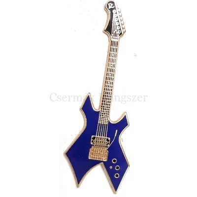 Kitűző, Elektromos gitár B.C.Rich Warlock 1970