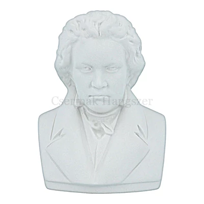 Mellszobor Beethoven, porcelán