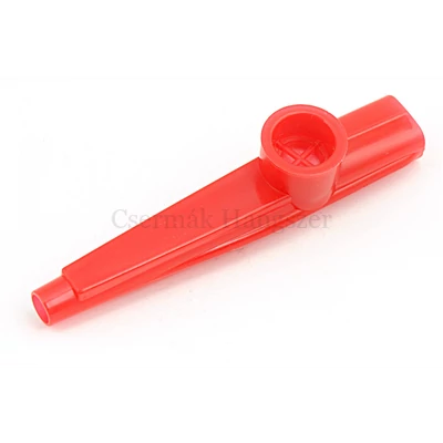 Kazoo műanyag piros