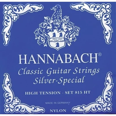 Klasszikus gitárhúr Hannabach 815 high tenten silver special