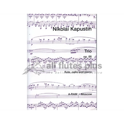 TRIO OP.86. FLUTE,CELLO AND PIANO