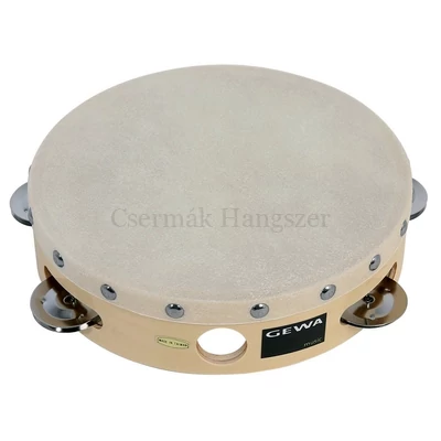 Tamburin Gewa 20 cm, 6 pár csörgővel