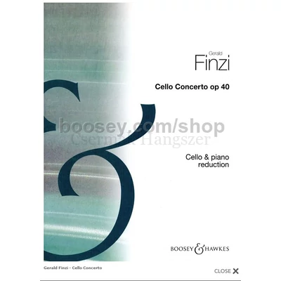 CELLO CONCERTO REDUCTION FOR CELLO AND PIANO WITH SOLO PART