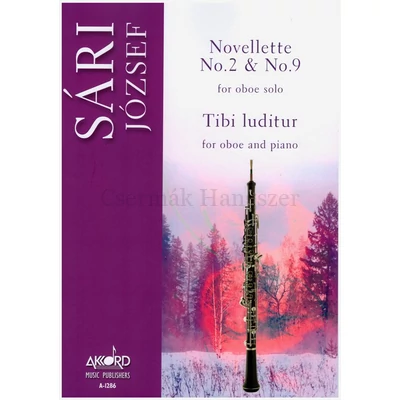 Sári József, Novellette No.2 & No.9 oboára, Tibi luditur oboa és zongora