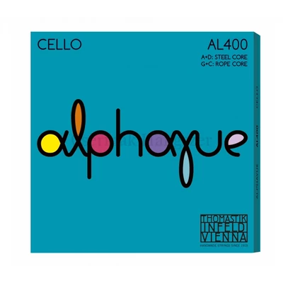 Cselló húrkészlet Thomastik Alphayue 3/4