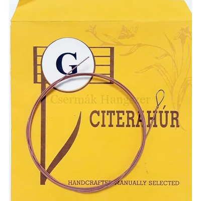 Citerahúr basszus G.