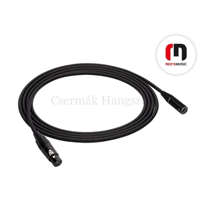 Audio kábel xlr f / mini xlr m,  0,7 méter standard 
