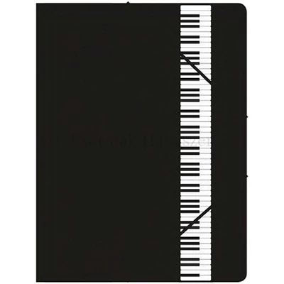 Mappa gumis, keyboard mintás A/4