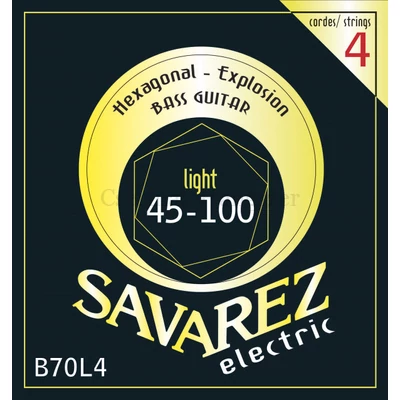Basszusgitár húr savarez nikkel 45-100