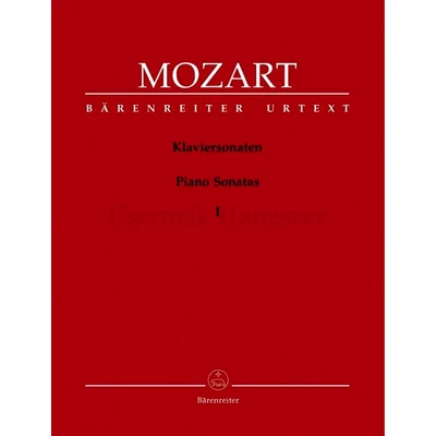 Mozart, Wolfgang Amadeus, Piano Sonatas 1