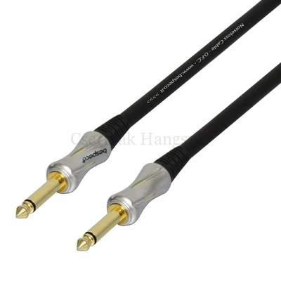 Gitárkábel Bespeco Titanium 6 m jack pipa- egyenes
