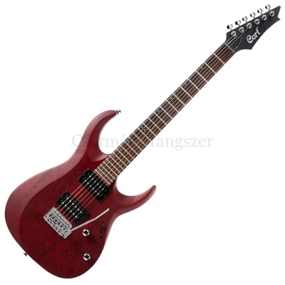 Cort elektromos gitár, cseresznye