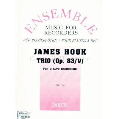 TRIO (OP.83/V)FOR 3 ALTO RECORDERS