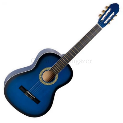 Klasszikus gitár Toledo Primera 4/4  kék sunburst + huzat