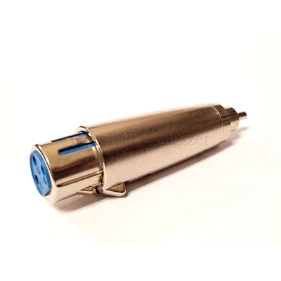 Átalalakító XLR alj.-RCA dugó 22487