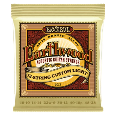 Akusztikusgitár húrkészlet, Ernie Ball 80/20 bronz 12 húros 10-48