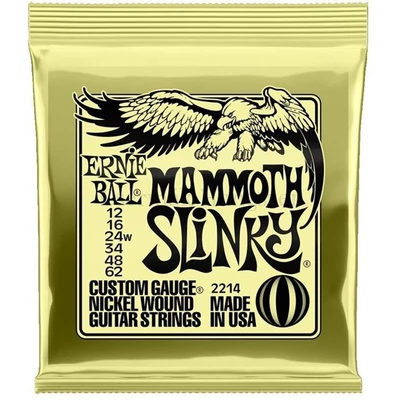 Elektromosgitár húrkészlet, Ernie Ball Mammon Slinky 12-62