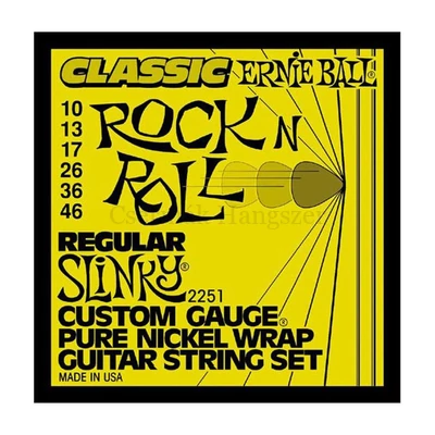 Elektromos gitárhúrkészlet Ernie Ball Regular Slinky 10-46