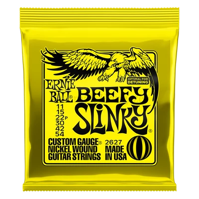 Elektromos gitárhúrkészlet Ernie Ball beefy slinky 11-54