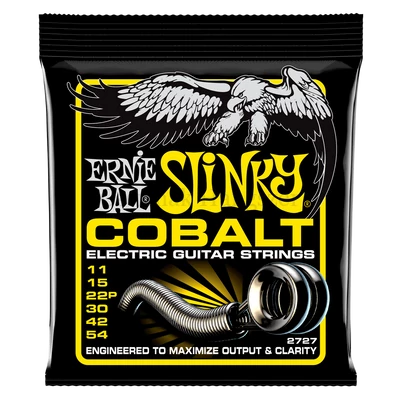 Elektromos gitárhúrkészlet Ernie Ball cobalt beefy slinky 11-54