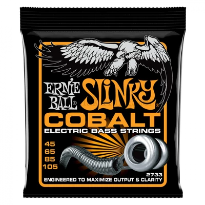 Basszusgitár húrkészlet Ernie Ball Cobalt hibrid slinky bass 45 - 105