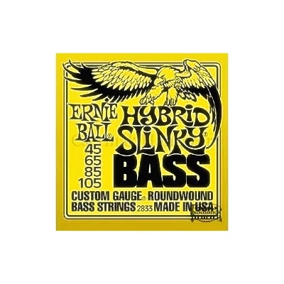 Basszusgitár húrkészlet Ernie Ball hibrid slinky bass 45 - 105