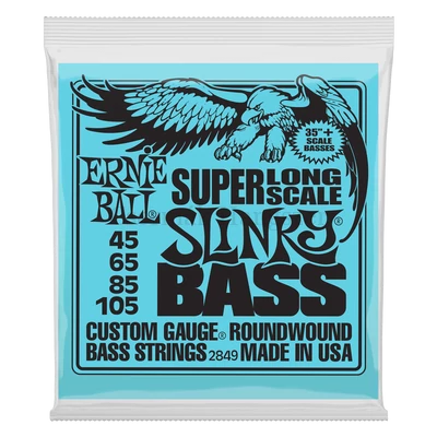 Basszusgitár húrkészlet Ernie Ball flatwound bass group 38
