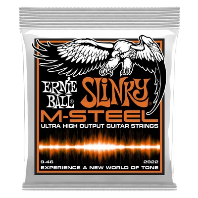 Elektromos gitárhúrkészlet Ernie Ball M-Steel Hybrid Slinky 9-46