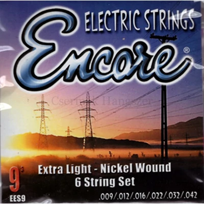 Elektromosgitár húrkészlet Encore 009-042