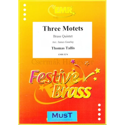 THREE MOTETS BRASS QUINTET