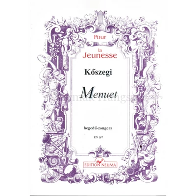 MENUET  HEGEDŰ ÉS ZONGORA