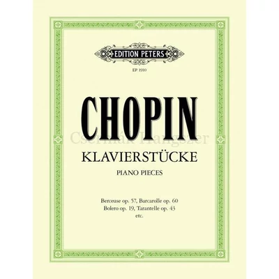 Chopin, Frédéric, Album of Piano Pieces