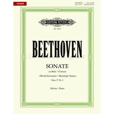 Beethoven, Ludwig van, Sonata in C# minor Op.27 No.2 'Moonlight'