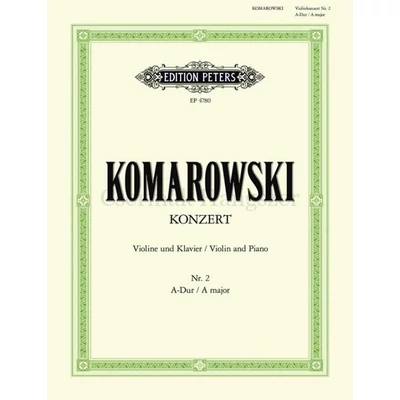 Komarowski, Anatoli, Konzert Nr.2 A-Dur