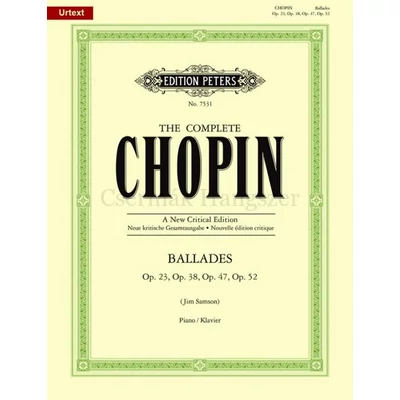 Chopin, Frédéric, Ballades