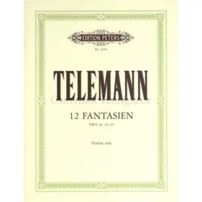 12 FANTASIEN TWV 40: 14-25 VIOLINESOLO
