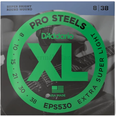 Elektromosgitár húrkészlet D'addario 008-038