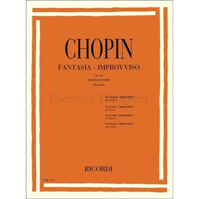 Chopin, Frédéric, FANTASIA-IMPROVVISO OP.66