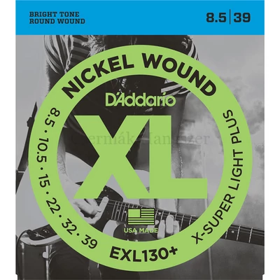 Elektromos gitárhúrkészlet D'Addario 8-39