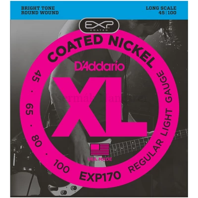 Basszusgitár húrkészlet D'Addario 45-100