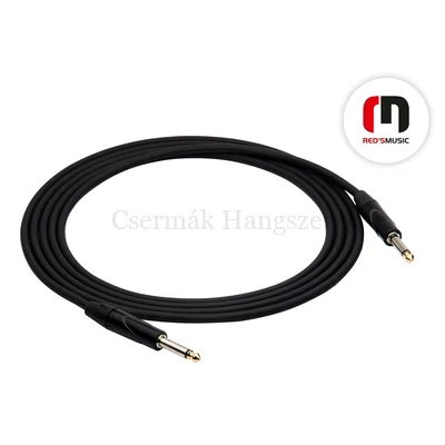 Gitárkábel, Jack 5,3 mono - Jack 5,3 mono, 3 m standard